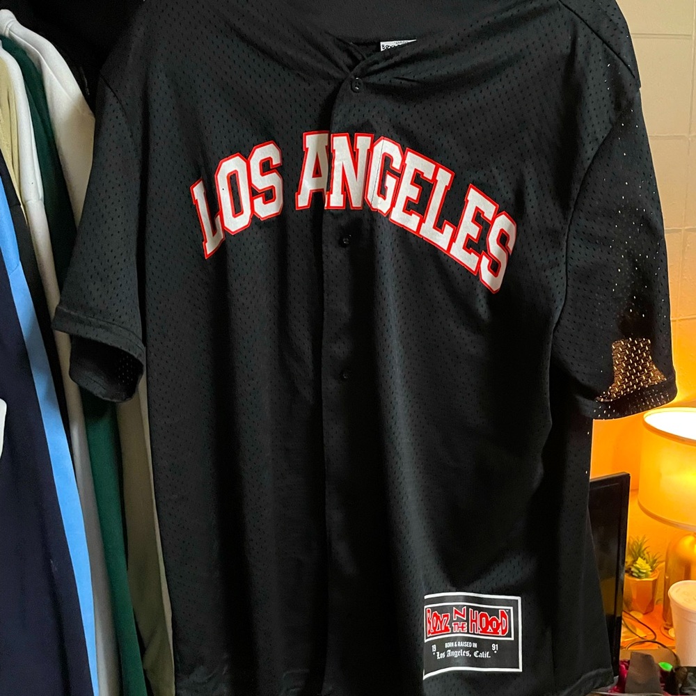 90’s RETRO ICE CUBE BOYZ N THE HOOD BASEBALL JERSEY